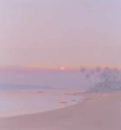 Barco pasando Panjim, 2002 de John Miller