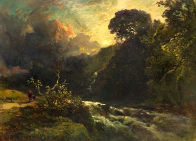 Río en crecida de John Milne Donald