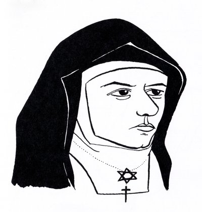 Edith Stein, alias Santa Teresa Benedicta de la Cruz, fue una filósofa, feminista, monja carmelita y mártir. de John Minnion