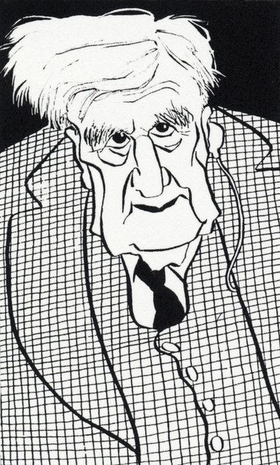 Ralph Vaughan Williams - caricatura de John Minnion