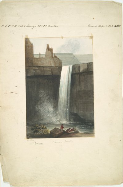Cascadas de Pelusa de John Mix Stanley
