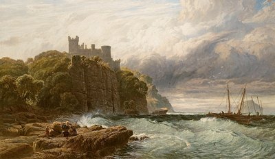 Castillo de Culzean, Ayrshire, 1877 de John Mogford
