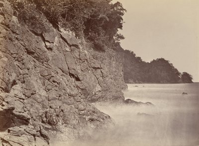 Paisaje Tropical, Acantilado - Bahía Limón, 1871 de John Moran