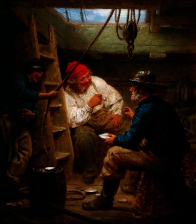 Chismes en la bodega, c. 1843-c. 1886 de John Morgan