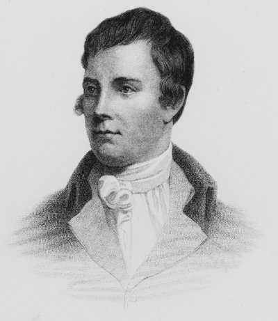 Retrato de Robert Burns de John Moyr (attr.to) Smith