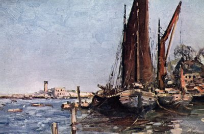 Greenhithe (litografía en color) de John Muirhead