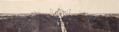 El Taj Mahal desde la Puerta de John Murray