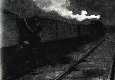 Escape en tren, noviembre de 1899, 1945 de John Nash