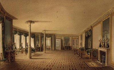 El Salón Sur o Galería del Comedor de las Vistas del Pabellón Real, Brighton por John Nash de John Nash