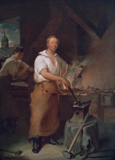 Pat Lyon en la Fragua de John Neagle