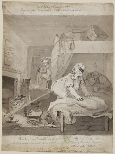 Un extintor de patente, siendo un modo seguro y fácil de apagar una vela, 1801 de John Nixon