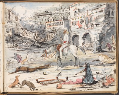 Kotah después del asalto, una de las barricadas de la calle me familiarizo con el Romance de la Guerra de John North Crealock