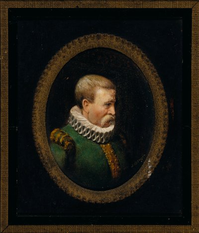 Retrato de un caballero hugonote de la época de Carlos IX de John O