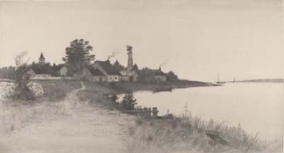 Escena costera sin título, 1891 de John O. Anderson