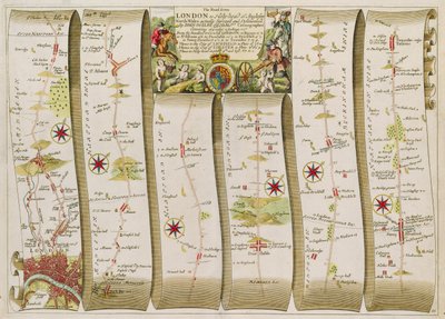 El camino de Londres a Holy-Head de John Ogilby