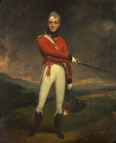 Teniente John Burge de John Opie