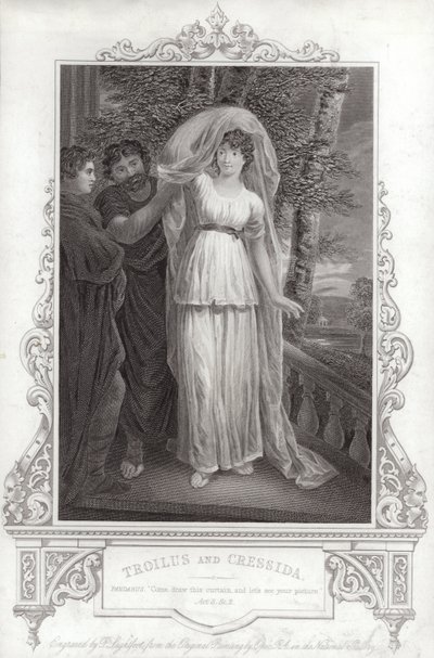 Troilo y Crésida de John Opie