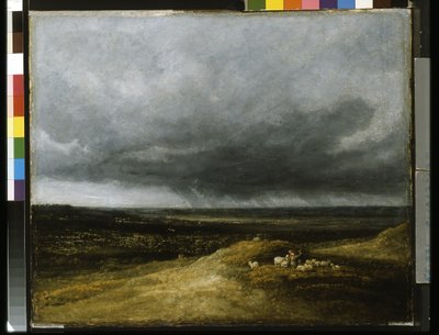 Approaching Storm (óleo sobre lienzo) de John Otis Adams