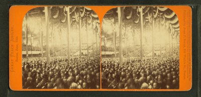 Jubileo de la Paz Mundial, o el Coliseo de Boston, 1872 de John P. Soule