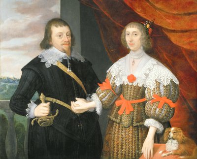 Retrato de un esposo y esposa de John Parker