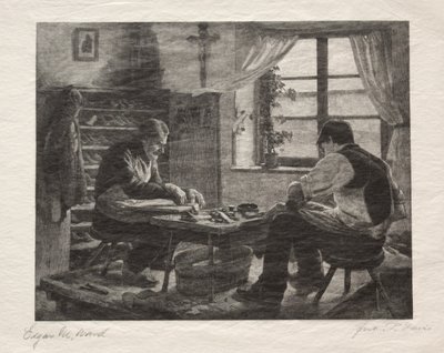 Los zapateros, 1887 de John Parker Davis