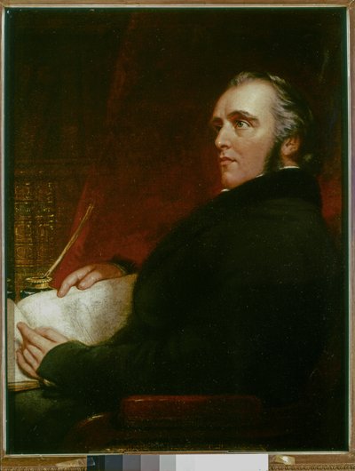 Thomas Babington MACAULAY, Retrato 1849-c.1853 (óleo sobre lienzo) de John Partridge