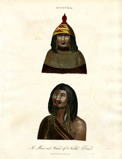 Un hombre y una mujer de Nootka Sound de John Pass