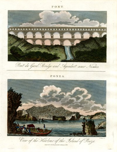 Puentes históricos - Pont du Gard y Puerto de Ponza de John Pass