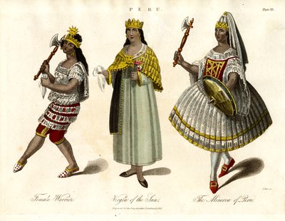 Figuras femeninas peruanas de John Pass