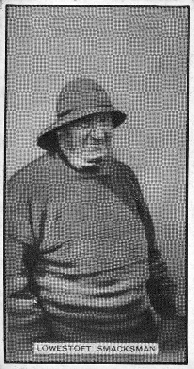 Un pescador de Lowestoft (finales del siglo XIX) de John Payne Jennings
