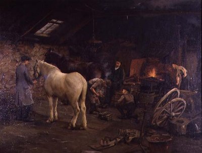 "Esperando su turno" de John Percy Cooke