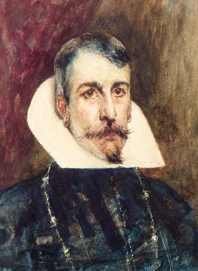 Un Grande de España, c.1892 de John Pettie