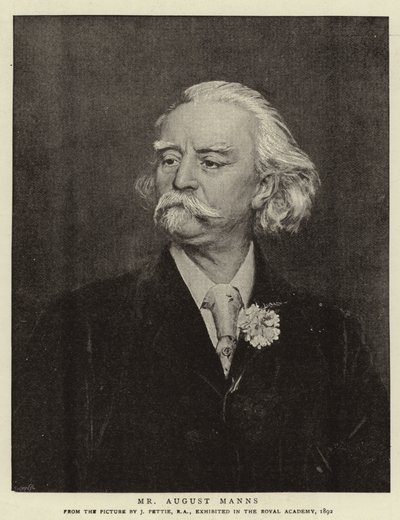 Sr. August Manns de John Pettie