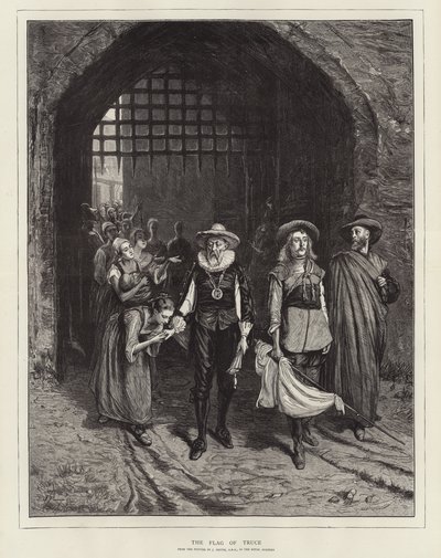 La bandera de tregua de John Pettie