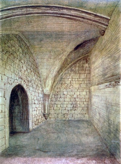 Cripta de San Miguel, Aldgate, Londres, 1876 de John Phillipps Emslie