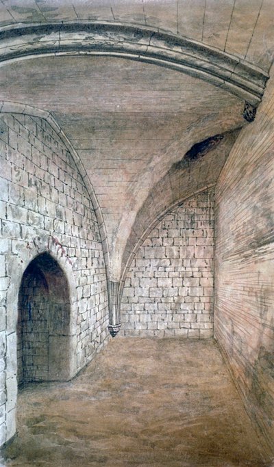 Cripta de San Miguel, Aldgate, Londres, 1876 de John Phillipps Emslie