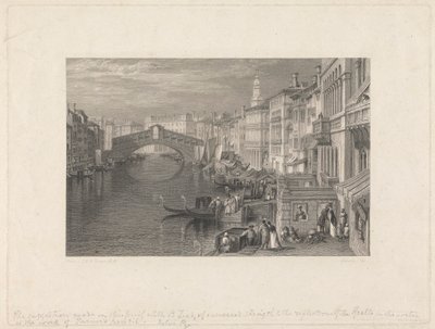 El Rialto, Venecia de John Pye