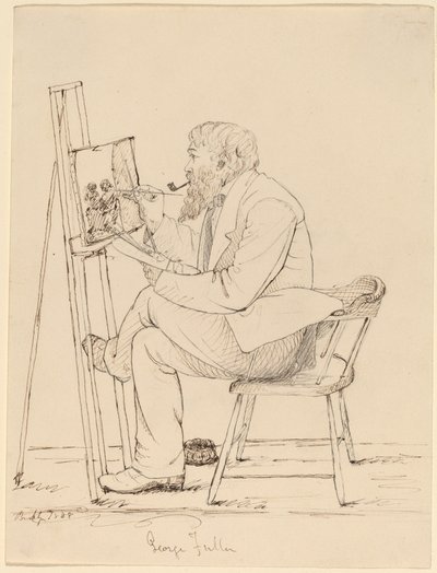 Dibujando - George Fuller de John Quincy Adams Ward