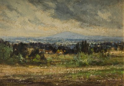 Una escena en Surrey, 1930 de John Rabone Harvey