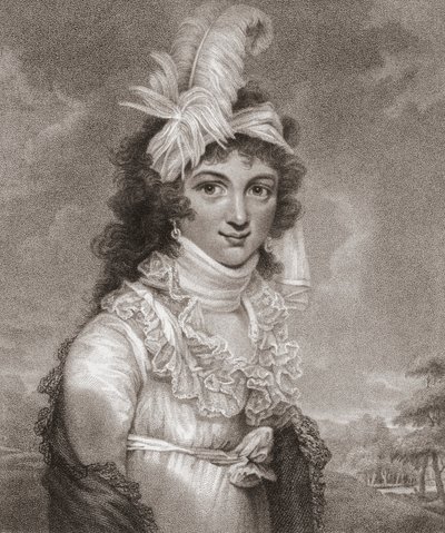 Carolina de Brunswick. Reina de Inglaterra. de John Raphael (after) Smith