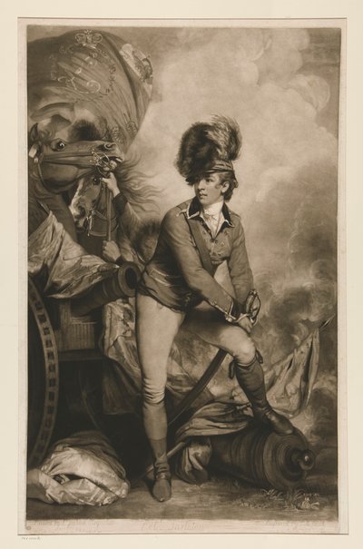 Col. Tarleton (Sir Bennastre Tarleton, 1754-1883) de John Raphael Smith