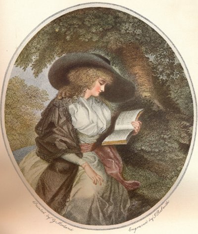 Delia en el campo de John Raphael Smith