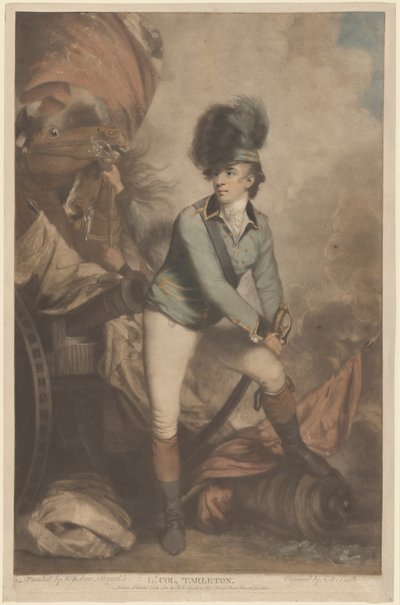 Teniente Coronel Tarleton de John Raphael Smith