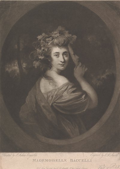Mademoiselle Baccelli de John Raphael Smith