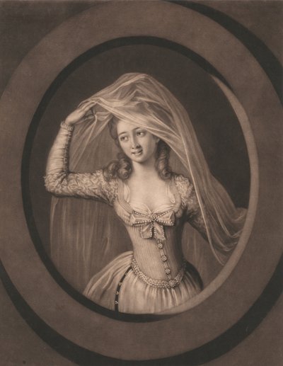 Miss Brown en el papel de Clara de John Raphael Smith