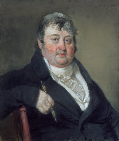 Retrato de Julio César Ibbetson (1759-1817) de John Raphael Smith