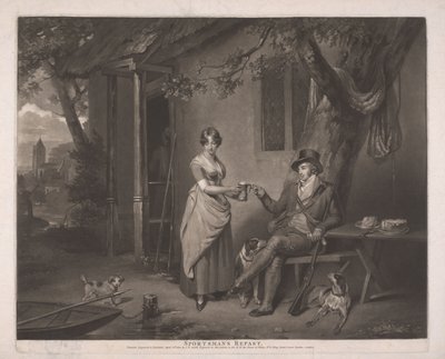La comida del cazador de John Raphael Smith