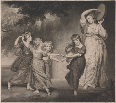 La familia Gower: los hijos de Granville, 2.º conde de Gower de John Raphael Smith
