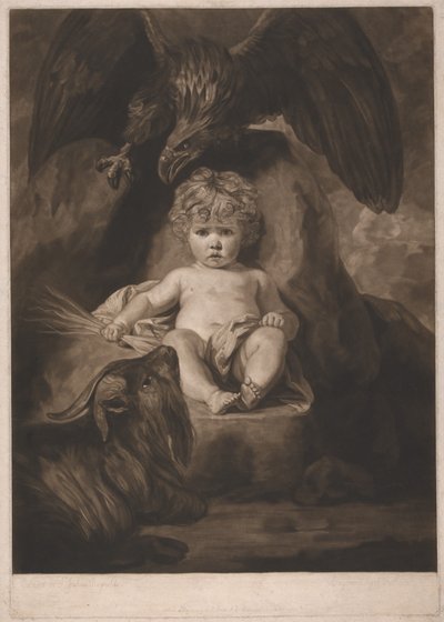 Júpiter niño de John Raphael Smith