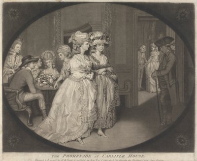 Paseo marítimo de Carlisle House de John Raphael Smith